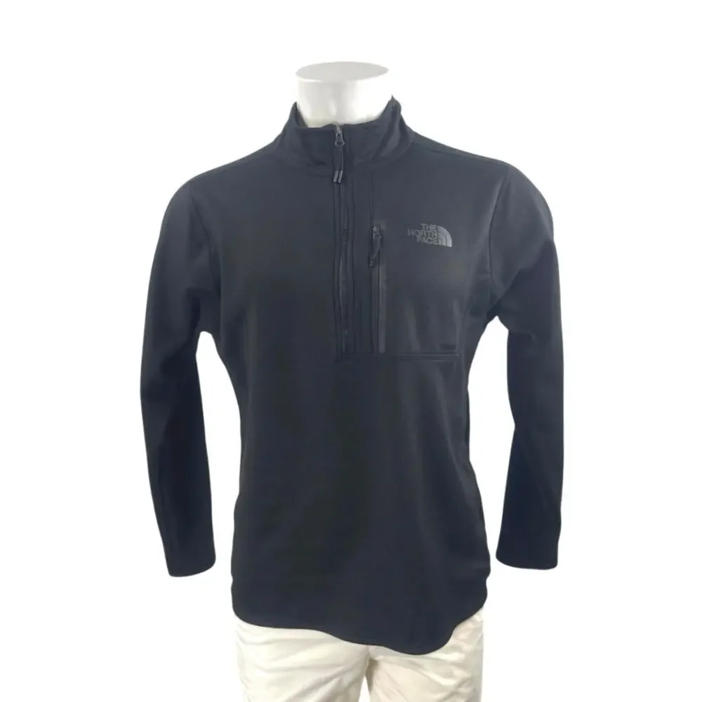 The North Face Skyline Crest Black Long Sleeve Athletic Activewear Coat Jacket L